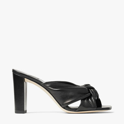 JC** 1: 1 VIP  Biscuit Nappa Leather Mules