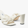 JC** 1: 1 VIP  Biscuit Nappa Leather Mules