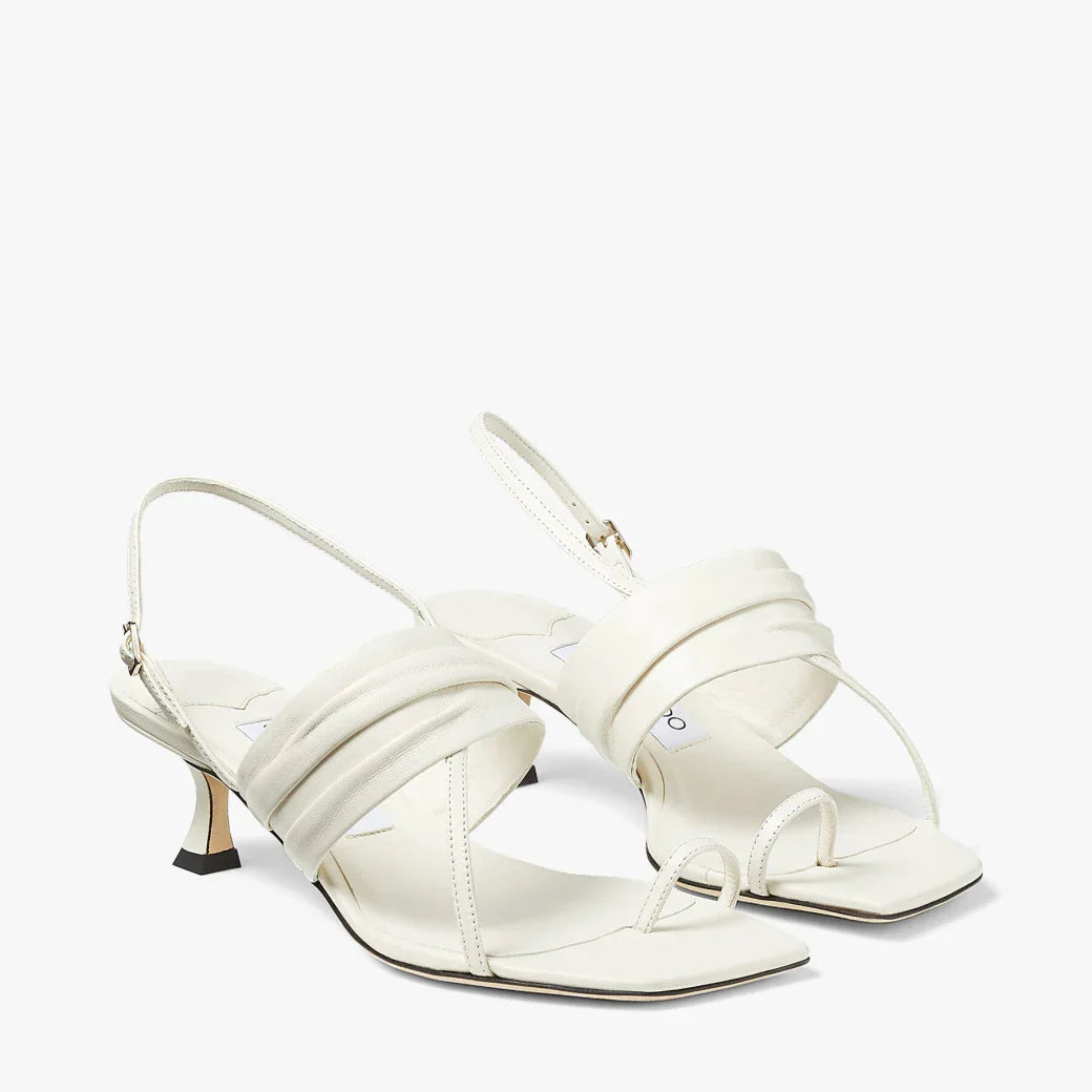 JC**  1: 1 VIP Latte Nappa Leather Sandals