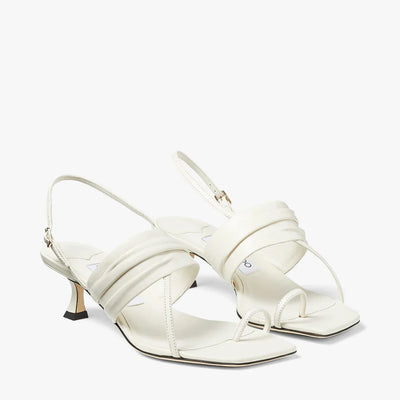 JC**  1: 1 VIP Latte Nappa Leather Sandals