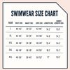 Water Color Printed Flounce Tankini Set