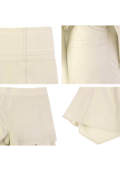 Speed Race High-Rise Sports Tennis Skirt