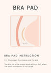 Washable Cotton Bra Pads 2 Pack
