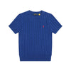 Ralph Laur* wool short-sleeved sweater (12 colors)