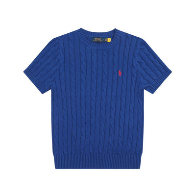 Ralph Laur* wool short-sleeved sweater (12 colors)