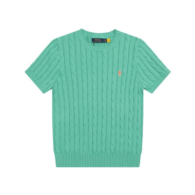 Ralph Laur* wool short-sleeved sweater (12 colors)