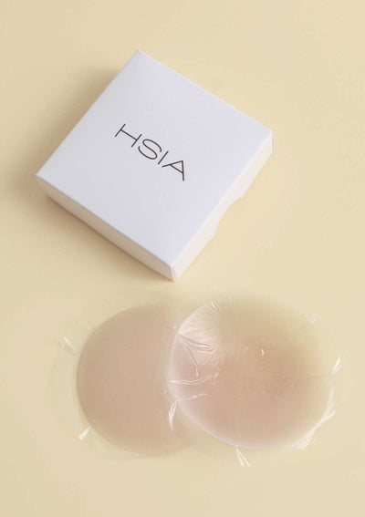 HSIA Reusable Silicone Breast Covers 6.5 cm
