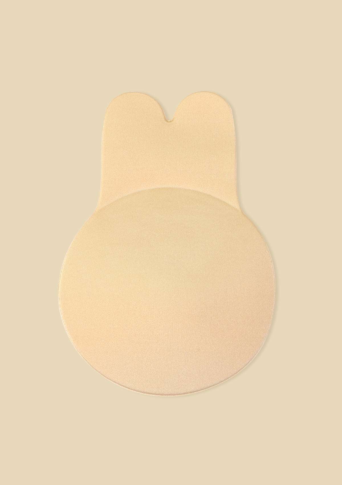 HSIA Bunny-Shaped Adhesive Push-Up Pasties Invisible Bra 2 Pack