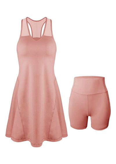 SONGFUL On The Move Sports Dress With Shorts Set