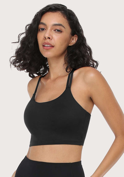 HSIA Wireless Low-Impact Crisscross Padded Sports Singlet