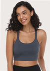 HSIA Wireless Low-Impact Crisscross Padded Sports Singlet