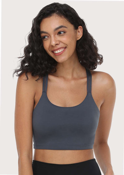 HSIA Wireless Low-Impact Crisscross Padded Sports Singlet
