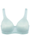 HSIA Blue Unlined Full Coverage Minimizer Bra