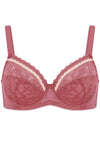 Jessamine Contrast Color Lace Underwire Bra Bundle