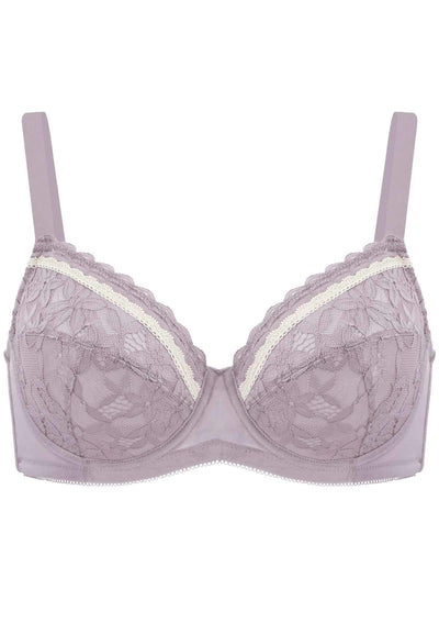 Jessamine Contrast Color Lace Underwire Bra Bundle