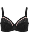 Jessamine Contrast Color Lace Underwire Bra Bundle