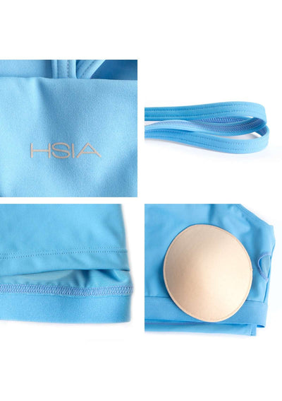 HSIA Wireless Low-Impact Crisscross Padded Sports Singlet