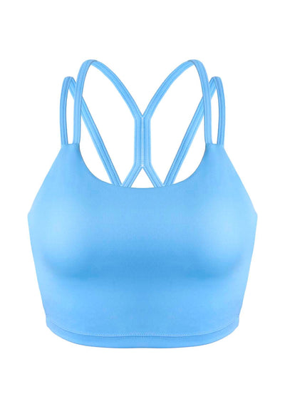 HSIA Wireless Low-Impact Crisscross Padded Sports Singlet