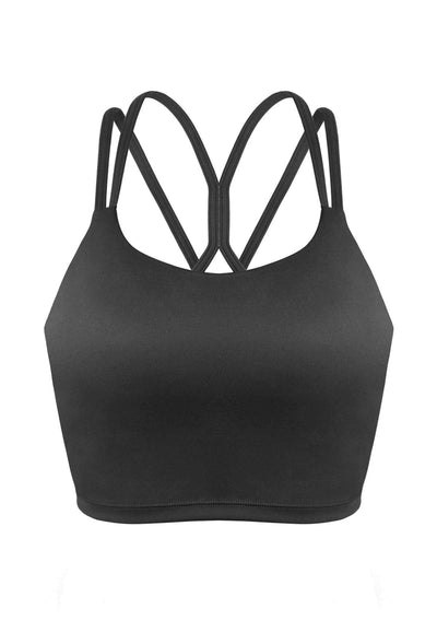 HSIA Wireless Low-Impact Crisscross Padded Sports Singlet