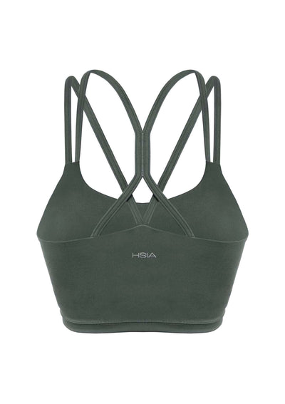 HSIA Wireless Low-Impact Crisscross Padded Sports Singlet