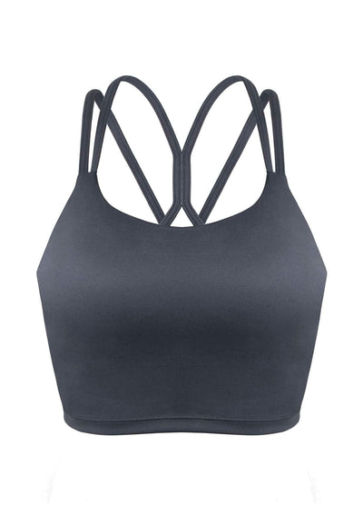 HSIA Wireless Low-Impact Crisscross Padded Sports Singlet