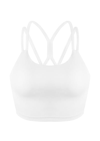 HSIA Wireless Low-Impact Crisscross Padded Sports Singlet