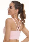 HSIA Wireless Low-Impact Crisscross Padded Sports Singlet