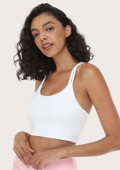 HSIA Wireless Low-Impact Crisscross Padded Sports Singlet