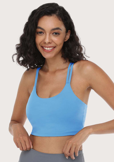 HSIA Wireless Low-Impact Crisscross Padded Sports Singlet