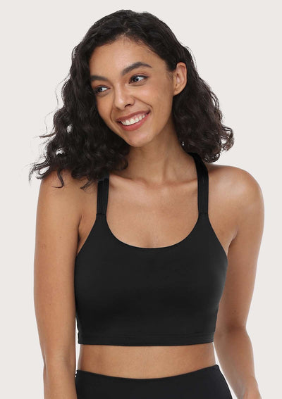 HSIA Wireless Low-Impact Crisscross Padded Sports Singlet