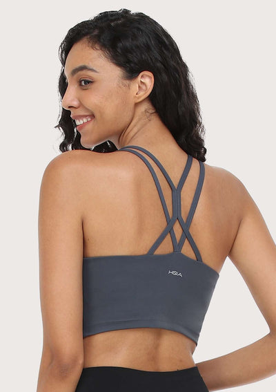 HSIA Wireless Low-Impact Crisscross Padded Sports Singlet