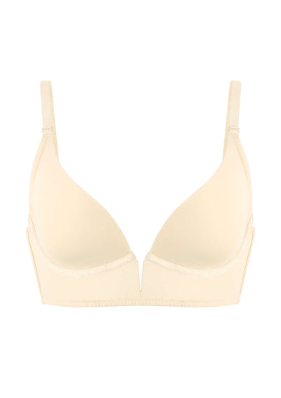 HSIA Deep V Plunge Low Back Wire Bra