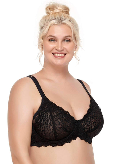 Overkill Double Straps Full Lace Bra