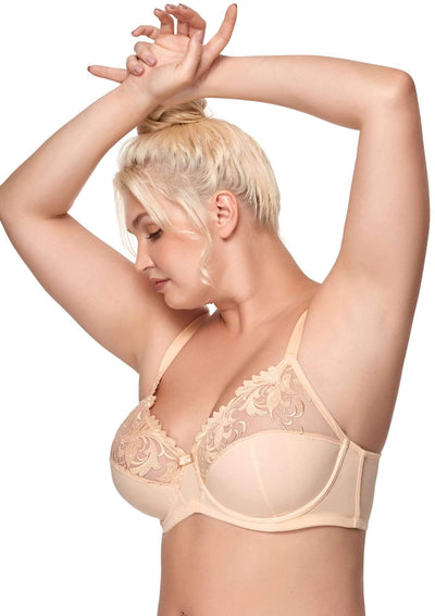 HSIA Embroidered Underwire Bra