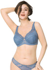 HSIA Lightly Padded Minimizer Lace Bra