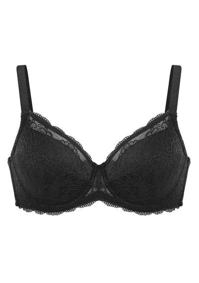 HSIA Padded Full Figure Lace Bra