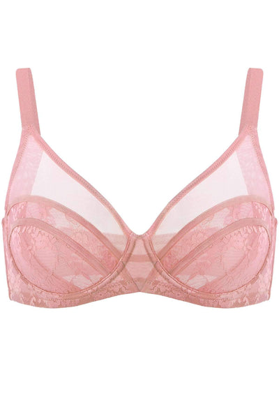 Amour Sheer Lace Unlined Bra