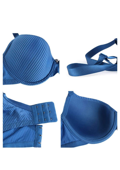 Josephine Striped Smooth Lightly Padded Bra