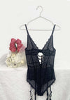 Lovelush Unlined Underwire Lace Low Back Teddy