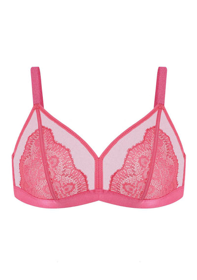 HSIA Wireless Lace Triangle Bra