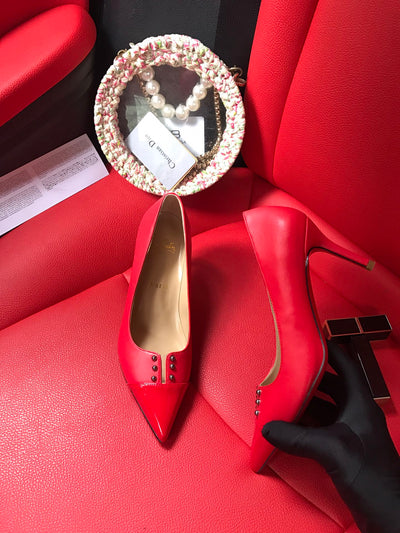 Loubouti* new red sole high heels