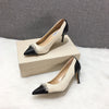 Jimmy Cho* new toe box with unique pearl + diamond, multiple colors to choose from