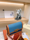 T new denim accordion bag Fashionable classic for daily commuting Easily adaptable to any style