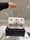 **Wang new crystal letter bag