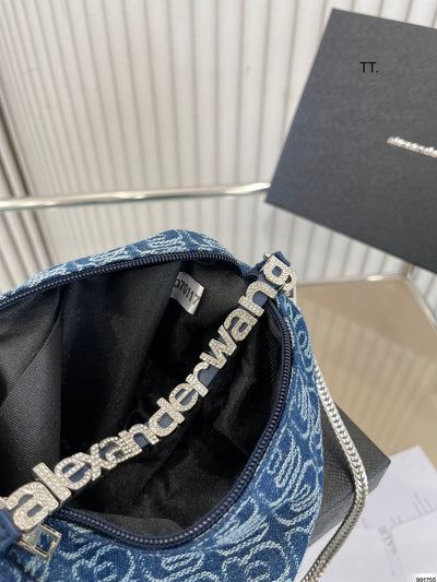 **Wang new denim bag