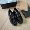 A*Wang new letter leather shoes