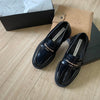 A*Wang new letter leather shoes