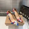 CL classic high-heeled shoes with red soles
