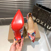 CL classic high-heeled shoes with red soles