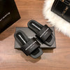 Wang new thick-soled rubber slippers